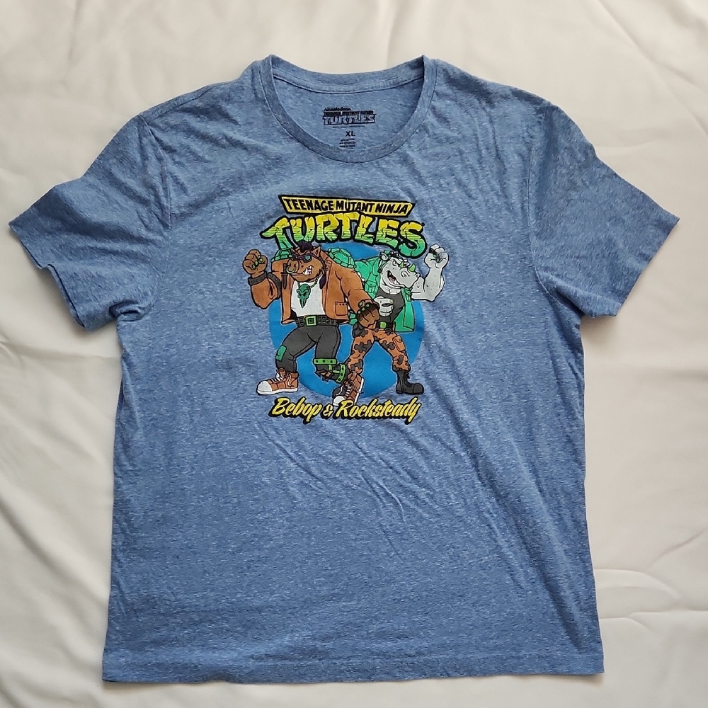 Teenage Mutant Ninja Turtles Bebop & Rocksteady Tee - Blue